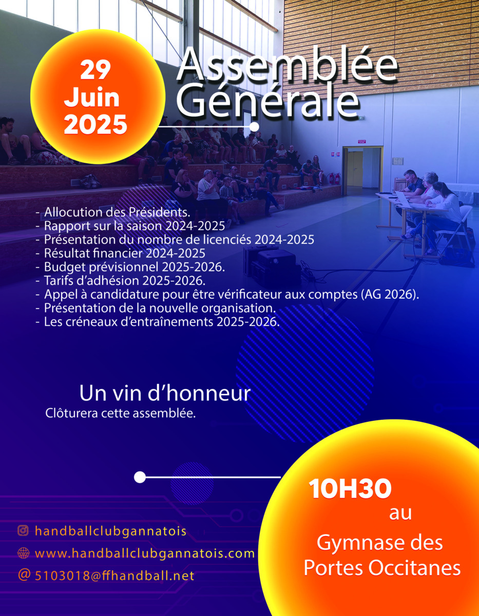 ASSEMBLEE GENERALE 2025