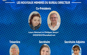 NOUVEAUX MEMBRES DU BUREAU