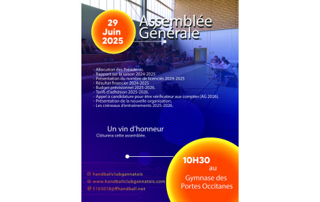 ASSEMBLEE GENERALE 2025